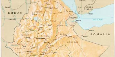 最古のエチオピアの地図